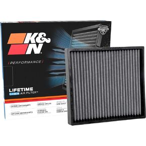 K&N LIFETIME Cabin Air Filter: Premium, Washable, Clean Air for your Cabin: Compatible with Select 2009-2021 HYUNDAI/GENESIS/KIA (Genesis, Equus, G90, G80, G70, Stinger), VF2061