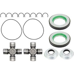 Front Axle Seal Greasable U Joint Kit 2014835 2023068 54983 Compatible with Ford F250 F350 F450 F550 Super Duty Dana 2005-2014 After-Market Parts