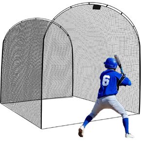 Baseball Batting Cage,Portable Batting Cage for Backyard Use,Baseball&Softball Hitting Cage Netting,Practice Cage Net with Carry Bag