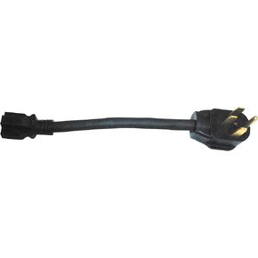 محول NEMA 6-20R إلى 14-50P (220V-240V) - سلك طويل 13 بوصة، مصمم لشحن المركبات الكهربائية، يسمح لشاحن 16 أمبير موصول 6-20 باستخدام منفذ 14-50 50 أمبير. شديد التحمل ومتين