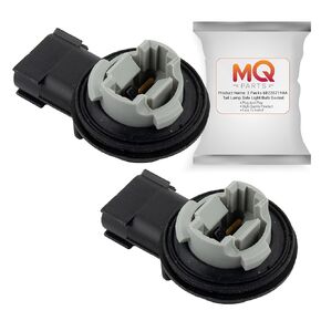 2 Packs 68226719AA 3 Pins Rear Tail Lamp Side Light Bulb Socket Compatible with TDODGE RAM 1500 2500 3500 - Replaces 68226719AA