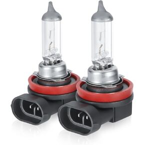 2Pcs Halogen Fog Light Bulbs H8 12V 35W Compatible with BMW MINI 328i 335i 528i 535i 428i 650i 740i X3 X5