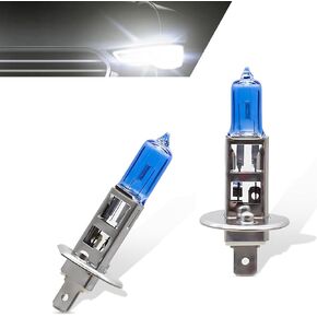 2 Pack Car Halogen Bulbs, 9012 Super Bright High Beam, 12V 55W Automobile Lighting Accessories, Universal for Most Cars, Trucks and Vans (White)