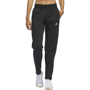 adidas Women’s Relaxed Fit Tapered Legs Fleece Pant - Black, Small