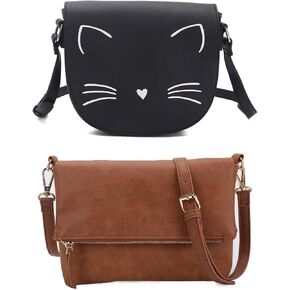 Gladdon Small Fashion Preteen Purses Crossbody Purse Shoulder Bag