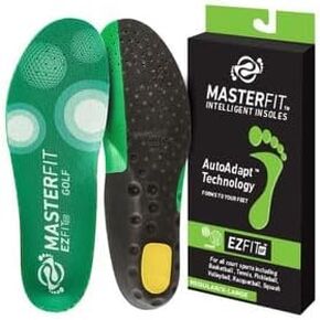 EZQF Regular Golf Shoe Insoles for Men Women - Enhanced Stability, Precision Swing, and Comfortable Insoles - Athletic Shoe Inserts for Foot Pain - Shoe Insoles for Men Women - Medium Size