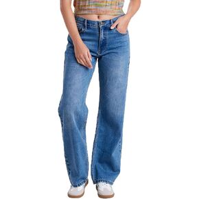 UNIONBAY Women's Wide Leg Higrise Jean
