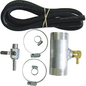 طقم تثبيت الديزل RDS MFG INC 11029، أسود وفضي