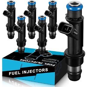 25313185 Fuel Injectors For:-Chevy Trailblazer EXT, For:-GMC Envoy XL XUV, For:-Buick Rainier, For:-Oldsmobile Bravada 2002 2003 2004 4.2L High Performance Fuel Injectors FJ319 (6PCS)