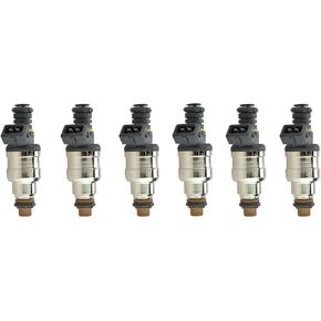 TRQ Fuel Injector Set Compatible with 1985-2001 Ford Lincoln Mazda Mercury Merkur Old Pontiac