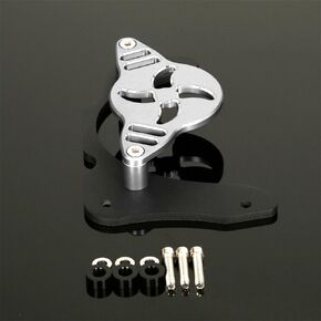 Chain Guard Cover Compatible with Suzuki DR650 DR650S DR650SE 1996-2024 3D Engrave CNC Front Sprocket Guard Cover Protective Shell (Black)