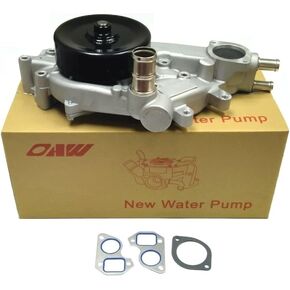 OAW G2060 Water Pump for Cadillac Chevrolet Pontiac 5.7L-V8, 6.0L-V8 6.2L-V8 7.0L-V8 on 2004 2005 2006 2007 2008 CTS 05-08 Corvette 08-09 Pontiac G8 6.0L 14-15 Camaro 7.0L