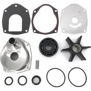 46-817275A5 Water Pump Impeller Repair Kit for Mercury Mariner 200 225 250 300 HP Outboard 2/4-Stroke 6-Cyl. 200HP 225HP 250HP 300HP 2.5L 3.0L 3.2L EFI/DFI Marathon Sea Pro SPORT XS SuperMagnum DTS XB