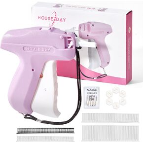 HOUSEDAY Mini Stitch Gun for Clothes, Temporary Stitchy Quick Clothing Fixer with 3 Mini Needles, 3120 Micro Fasteners, Portable Emergency Clothing Stitch Gun Micro, Handheld Stitch Tagging Gun Kit