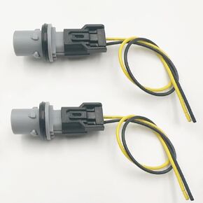 2Pcs Fender Turn Signal Socket Connector 33304-S5A-003 Compatible with Honda Accord CR-V Acura