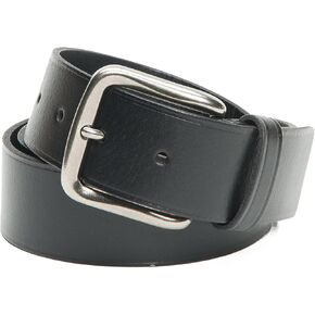 Frye Men's 40mm Flat Panel Leather Belt, Black