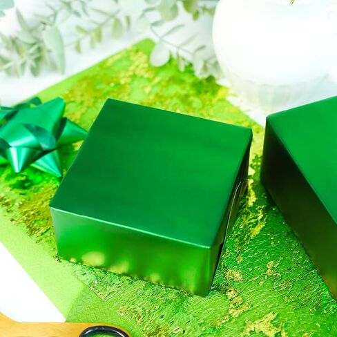 LaRibbons White Wrapping Paper, Solid Color Matte Gift Paper Roll with Cut Lines - Perfect for Wedding, Baby Shower, Birthday, Christmas Holiday, 17 Inch x 33 Feet in Saudi Arabia