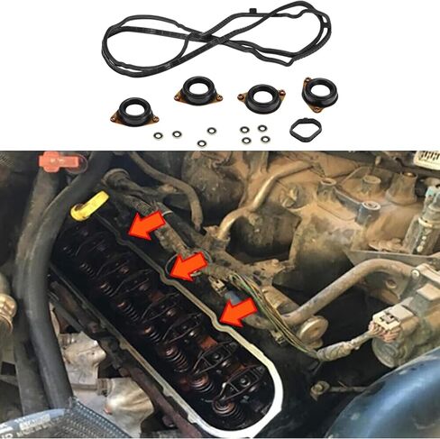 12030-5A2-A01 مجموعة حشية غطاء صمام المحرك مناسبة لهوندا أكورد 2.4L 13-17 مناسبة لهوندا CRV 16-18، أكورا ILX 16-20، أكورا TLX 15-20 استبدال # 12341-5A2-A01 VS50916 VS50887 in Kuwait