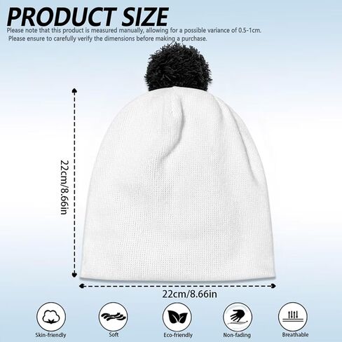 Winter Hats for Boys Beanie with Pom for Kids Ages 4-12 Warm Knit Hat in Kuwait