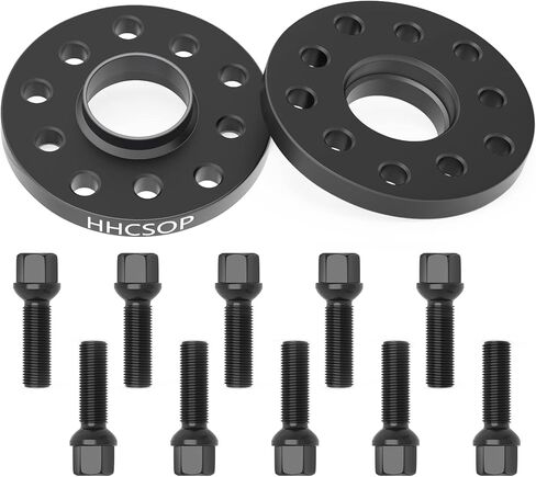 فواصل عجلات HHCSOP 5X100 و5X112 15 مم، 2 قطعة فواصل مزورة لأودي A3 A4 A6 A8 S4 S6 S8 Quattro TT RS4 | فولكس فاجن جولف آر فاريانت باسات فايتون إيوس جيتا، درجة الخيط M14x1.5 محور التجويف 57.1 ملم in Kuwait