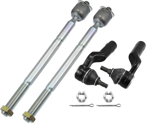 X AUTOHAUX Front Inner Outer Tie Rod End Links Kit Suspension Steering Part EV800024 ES800025 ES800026 for Mazda 3 2004-2013 for Mazda 5 2006-2010 in Saudi Arabia