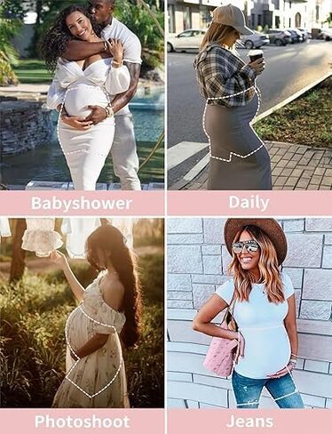 Peauty Seamless Maternity Shapewear & Underwear 2-in-1, Non-Roll Edge Pregnancy Shorts Essentials (S-3XL) in Kuwait