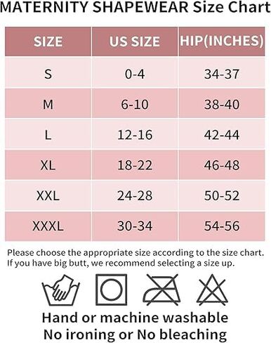 Peauty Seamless Maternity Shapewear & Underwear 2-in-1, Non-Roll Edge Pregnancy Shorts Essentials (S-3XL) in Kuwait