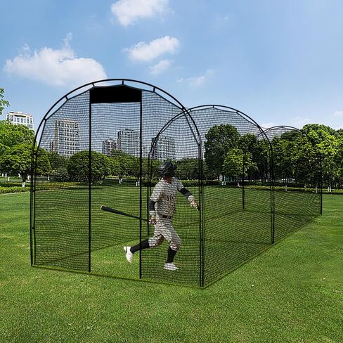 Baseball Batting Cage,Portable Batting Cage for Backyard Use,Baseball&Softball Hitting Cage Netting,Practice Cage Net with Carry Bag in Saudi Arabia