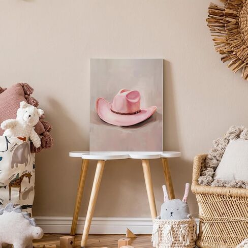 BIWSHA Pink Preppy Cowgirl Wall Art - Preppy Room Decor Aesthetic, Cowgirl Room Wall Decor, Western Cowgirl Boots Wall Art Prints Poster Decor for Teen Girl Bedroom College Dorm, 11x14 Inches Framed in Saudi Arabia