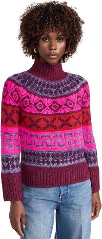 Saylor Women's Candace Fair Isle Knit Sweater in Saudi Arabia