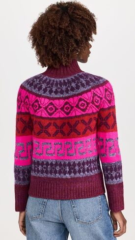 Saylor Women's Candace Fair Isle Knit Sweater in Saudi Arabia