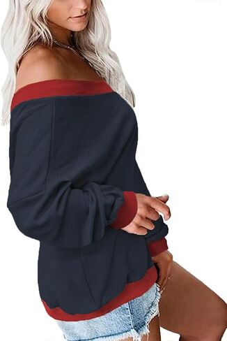 Plus-Size-Sweaters for Women Long Sleeve Waffle Knit V Neck Pullover Tops 1X-5X in Saudi Arabia