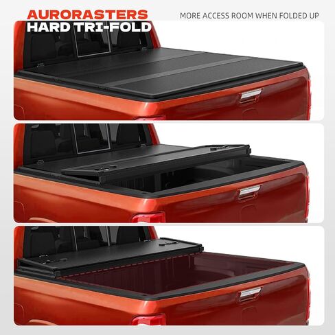 Soft Roll Up Truck Bed Tonneau Cover for 2015-2024 2025 Ford F150 5.5FT (67.1") Bed (Soft Roll Up, 5.5FT Bed) in Kuwait
