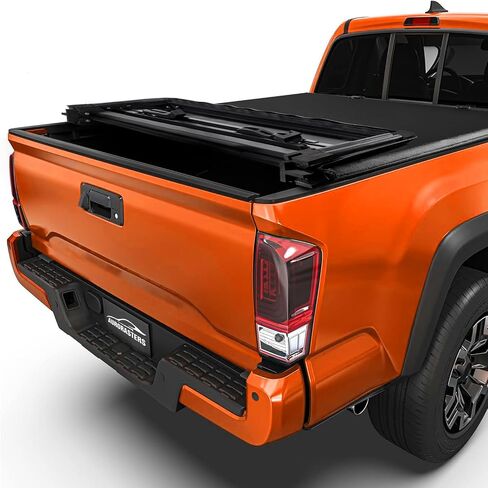Soft Roll Up Truck Bed Tonneau Cover for 2015-2024 2025 Ford F150 5.5FT (67.1") Bed (Soft Roll Up, 5.5FT Bed) in Kuwait