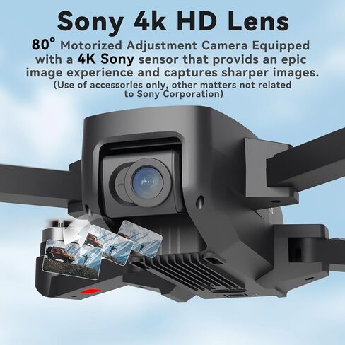 36GPS Drone with Camera, Drones with camera for adults 4k with Brushless Motors, 5G WiFi Transmission, Optical Streaming Positioning,, Follow Me, GPS Return, Flight Time 36 Minutes ,drones for kids/beginners in Saudi Arabia
