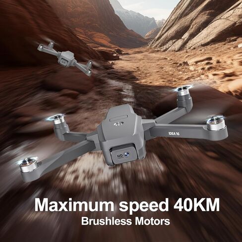 36GPS Drone with Camera, Drones with camera for adults 4k with Brushless Motors, 5G WiFi Transmission, Optical Streaming Positioning,, Follow Me, GPS Return, Flight Time 36 Minutes ,drones for kids/beginners in Saudi Arabia