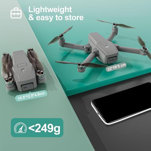 طائرة بدون طيار 36GPS مع كاميرا، طائرات بدون طيار مع كاميرا للبالغين 4K مع محركات بدون فرش، نقل واي فاي 5G، تحديد موضع البث البصري، اتبعني، إرجاع GPS، وقت الطيران 36 دقيقة، طائرات بدون طيار للأطفال/المبتدئين in Saudi Arabia