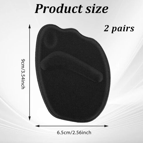 2 Pairs Metatarsal Pads Women High Heel Pads, Foot Cushions Shoe Inserts Non-Slip Cushion for Heels Women, Pain Relief and Relieve Pressure in Saudi Arabia