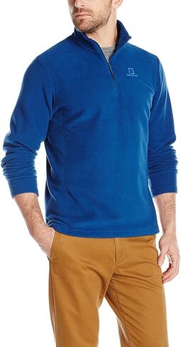 Salomon Men's Panorama Half Zip Mid Layer Jacket in Saudi Arabia