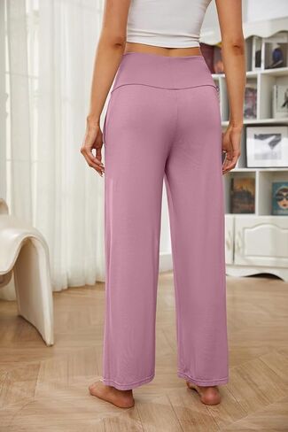 HEARTNICE Womens Pajama Pants Soft Lightweight Long Casual Pajama Lounge Pants High Waisted Drawstring Sleepwear in Kuwait