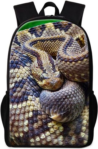 حقيبة ظهر GIVE ME BAG Generic Snake للأطفال، حقيبة ظهر رائعة للأولاد، حقائب يومية in Saudi Arabia