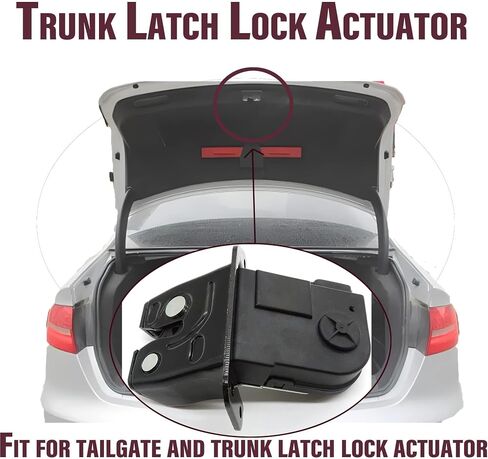 HiSport Car Rear Tailgate Latch Assembly Trunk Door Lock Actuator Motor 81230-2V000 - Compatible with Hyundai Veloster 2012 2013 2014 2015 2016 2017 in Saudi Arabia