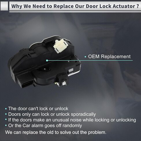 Rear Left Driver Side Power Door Lock Actuator Motor for Chevrolet Trax 2015-2022 for Buick Encore 2015-2022 Door Latch Actuator Assembly No.13579545 in Saudi Arabia