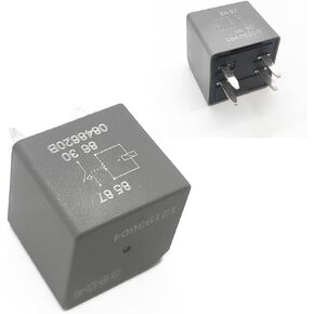 12193604 3604 0545620B VF28-11F14-Z05 Relay 12VDC 30A 4Pins Compatible with Chevy Compatible with GMC Compatible with GM Compatible with Buick