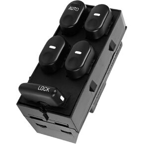 LCWRGS Master Power Window Switch Driver Side Compatible with Buick Century | Regal 1997 1998 1999 2000 2001 2002 2003 2004 2005, Replace# 10433029 19244641