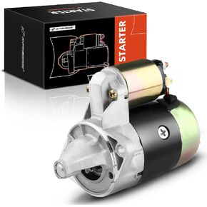A-Premium Starter Motor Compatible with Nissan APH, ASH, CPF, EGH, H01, H02, PH01, PH02, CQF, CPH, F01, F02, NH01, NH02 &TCM Equipment, 12V 0.85KW 8 Teeth Clockwise, Replace# 23300-00H00, 23300-00H11
