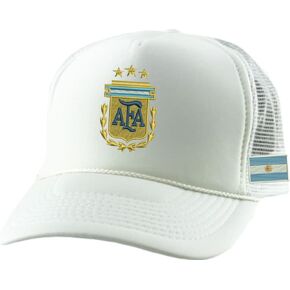 Argentina Soccer Hat Embroidered Trucker Federacion Argentina De Futbol Cap