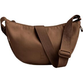 GOT BAG - Moon Bag Large with Adjustable Strap, Eco-Conscious Bag Made of Recycled Ocean Impact Plastic™ (Trench Monochrome Color)
