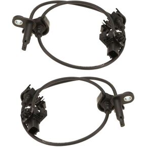 Set of 2 ABS Wheel Speed Sensors Fit for 07-13 Acura MDX Rear Wheels (Left+Right), Repalces OEM 57470-STX-A01 57475-STX-A01, 10123-R