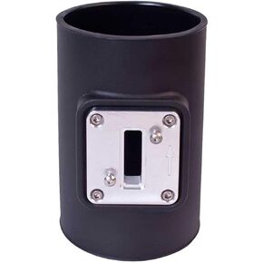 Airaid 9641 Mass Air Flow Tube 4 in. OD Tube w/Hitachi Mass Air Flow Adapter Plate PN[9700] Mass Air Flow Tube